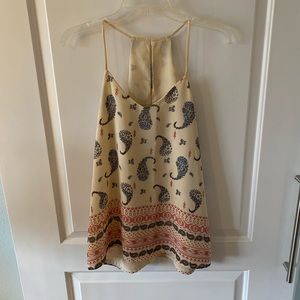 Paisley tank top
